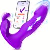 1 Pc Wearable APP Controlled Vaginal Vibrator, Customized Vibration Frequency, Telescopic Vibration For Outdoor Erotic Flirting, Adult Sex Toys Female Vaginal Vibrating Masturbator G-spot Stimulator - Image 3