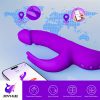 1PC Thrusting Dildo Vibrator For Women, 5 IN 1 App Control G Spot Vibrators With 5 Thrust Dildos & Flapping Bunny & One-click Burst, Adult Sex Toys For Female Vaginal Stimulation - Image 6