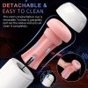 [4 Frequency Male Masturbation Cup] A MEN'S AUTOMATIC SUCKING MASTURATOR EXPERIENCE REAL VAGINAL STIMULATION - Male Masturbation Cup, 4 Frequency Stretching + 4 Frequency Sucking Mode/10 Frequency Vibrating Pronunciation, Lifelike Vaginal Entrance, Male Massage Cup For Stimulation - Image 7