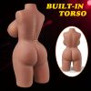 Goyha 19.18lb Shemale Sex Doll Torso Realistic Dildo Breasts and Anal Lifelike Transsexual Love Dolls Hugh Penis Silicone Breast Anal Testicles Unisex Masturbator for Men Women Gay Couple Adult Sex Toys Male Masturbation - Image 2