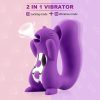 Female Sex Pleasure Devices Purple Powerful Tongue Sucking And Licking G Sucking Toys For Female Couples Panty Stimulation, Squirrel Sucking Toys Rechargeable Adult Toys For Women - Image 3