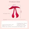 Rose female sex toys, App controlled wearable panty vibrator, Pistil vibrating panty adult toys, G-spot butterfly vibrator, couple sex toys, 9 vibrating clitoral anal nipple stimulators for female sex and couple flirting - Image 6