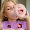 Licking Vibrating Oral Sex Deep Throat Blow Job Stroker For Men Orgasm, Male Masturbators With Tongue And Teeth, Realistic Men Masturbation Toy Male Stroker, Lifelike Male Masturbator Sex Toys For Men - Image 4