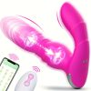 1pc Wireless Rechargeable Vibrating Panty with App Control, 9 Intense Thrusting Vibrations, Ultra Quiet Portable Adult Sex Toy for Women, USB Charged Lithium Battery, Pleasure Enhancing Couples Play Accessory - Image 3