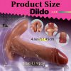 1pc 9 Telescopic & 9 Vibration Modes Remote Control Wearable Thrusting Dildo Vibrator Sex Toys For Women, Vibrating Realistic Dildo For G-spot Anal Stimulation - Image 4