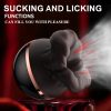 Rose sex toys for women, 2 in 1 suck lick vibrator, clitoral stimulator tongue toy with 8 modes, female nipple clitoral licking vibrator adult sex toys for women couples pleasure - Image 2