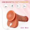 Dildo - Realistic Thrusting Dildos Vibrator, Lifelike Big Dildos For Clitoral G Spot Stimulation With 5 Vibrating & 3 Thrusting Modes, Strong Suction Cup For Hands-Free Play, Adult Sex Toys For Women Men Couple - Image 7