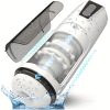 [7 Modes Automatic Penis Vibrator] Male Masturbator Cup Adult Toy - Automatic Hands Free Penis Vibrator Pocket Pussy Stroker With 7 Thrusting & Vibrating Stimulation Modes Sex Toys For Mens Realistic 3D Sleeve Man Pleasure - Image 3