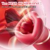 1pc Vibrator for Women - 4IN1 Clitoral Liquid Silicone Toy, 10 Tongue Licking, 3 Sucking Nipple Suction, Female G Spot Couple Sex Toy - Image 2