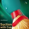 [4 In 1 Sucking Vibrator] 1pc 4 In 1 Sucking Vibrator - Rose Sex Toy With 10 Mouth Kissing Vibrations & 3 Auto/Manual Suction - Adult Toys Clit Sucker For Female, G Spot Vibrators Nipple Sexual Wellness Vibrator Wand - Image 9