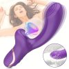 Rabbit Sucking Vibrator for Clitoral G Spot Stimulation, Adult Sex Toys for Women Couple, Vibrating Finger Massager with 10 Suction and 10 Vibration Modes - Image 3