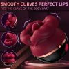 1pc Rechargeable Silicone Tongue Sucking Vibrator For Women - USB-Powered, 500mAh Lithium Battery, High-Quality & High-Quality, Automatic Pleasure Massager With Vibrating Sex Toy For Intimacy - Image 4