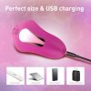 Rechargeable USB Powered Vibrator, Supporting Application Control, Wireless, Multifunctional G-spot Tracker, Intimate Massager with Remote Control - Image 7
