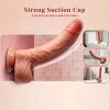 [Realistic Silicone Vibrator] 1pc Realistic Silicone Thrusting Dildo Vibrator - Heating and Vibration, Remote-Controlled Strong Suction Cup, Lifelike Design for Clitoral G-Spot Stimulation, Wireless Adult Sex Toy for Women and Couples - Image 7