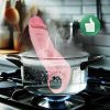 Penis Sleeve and Silicone Penis Sleeve Extension Sheath and Ring Super Soft Penis Thickened Penis Ring Reusable Penis Sleeve Realistic Dildo Penis Pump for Male Sex Toys - Image 7