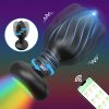 Thrusting Anal Plug Vibrator Prostate Massager With Vibrating Cock Ring, App Remote Control Anal Plug With 9 Thrusting & Vibrating Modes, Anal Dildo Butt Plug Sex Toys For Men And Couple Pleasure - Image 8