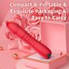Vibrator for Women - 10 Powerful Vibration Modes, Quiet Rechargeable Bullet Clitoral Stimulator, G-Spot Anal Nipple Massager, Soft Silicone Portable Sex Toy, Pocket Size Vibrating Toy, Intimate Adult Gift for Her - Image 5