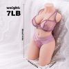 7 Lb Sex Doll Male Torso Masturbator, 3-in-1 Lifelike Pocket Cat Pussy Masturbator Toy, Suitable For Adult Male Masturbation, Soft Chest With Realistic Vagina Tight Anus, Sex Doll With Built-in Torso For Male Orgasm Toys - Image 4