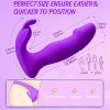 1 Pc Wearable APP Controlled Vaginal Vibrator, Customized Vibration Frequency, Telescopic Vibration For Outdoor Erotic Flirting, Adult Sex Toys Female Vaginal Vibrating Masturbator G-spot Stimulator - Image 4