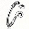 Stainless Steel Textured Penis Ring for Men, Ergonomic Glans Circle Ring, Comfortable Fit, Sensory Play, No Battery Required - Image 7