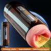 Male Masturbation Cup Penis Endurance Exercise Device Automatic Retractable Penis Massager Heating Suction Penis Massager Adult Sex Item 1pc Adult Product - Image 6