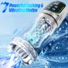 1pc Male Masturbator Sex Machine, Mens Vibrator Male Sex Toys For Men 4D Pocket With 7 Thrusting Rotating Vibrating Sucking Licking LCD Display, Adult Sex Toy For Men - Image 2