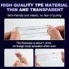 2 Pcs Reusable Penis Extender Sleeve Enlarge Soft Stretch Cock Girth Enhancer Sleeve Enlargement Delayed Ejaculation G Spot Stimulation Glans Condom Male Adult Sex Toys for Men Couples - Image 6