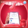 [App Control Rose Vibrator] App Control Rose Sucking Vibrator - 1pc Sexy Toy Clitoral Nipple Stimulator, G-spot Vibrator Rose Sucker, Personal Massager For Women Female Couples Adult Toy, Skin Friendly, Good Gift - Image 9