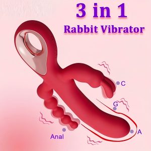 Dildo - 1pc Thrusting Dildo Vibrator Sex Toys For Women, G Spot Anal Rabbit Vibrators Adult Sex Toys With 10 Powerful Vibrating Modes For Female Couples