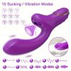 Rabbit Sucking Vibrator for Clitoral G Spot Stimulation, Adult Sex Toys for Women Couple, Vibrating Finger Massager with 10 Suction and 10 Vibration Modes - Image 6