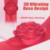 Finger Vibrator Female Sex Toys - G Spot Vibrator Clitoral Stimulator Rose Toy with 9 Powerful Vibration Modes, Adjustable Nipple Massager Anal Stimulatuion Adult Sex Toys & Games for Women Couples - Image 7