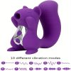 Female Sex Pleasure Devices Purple Powerful Tongue Sucking And Licking G Sucking Toys For Female Couples Panty Stimulation, Squirrel Sucking Toys Rechargeable Adult Toys For Women - Image 2