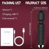 1, 2-in-1 Silicone Clitoris And G-spot Vibrator - 20 Levels Of Strong Vibration, USB, Female Safety Soft Stimulator, Adult Toy - Image 7