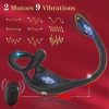 App-Controlled Vibrating Cock Ring & Mini Prostate Massager with 9 Intense Vibration Patterns, USB Rechargeable, Remote-Controlled Intimate Toy for Men - Ideal for Solo Play or Couples' Shared Pleasure, Vibrating Sex Toy - Image 5