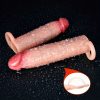 Optional Size Reusable Silicone Penis Sleeve, Super Soft Silicone Penis, Penis Extender, Stretchable Penis Ring Adult Sex Toys, Suitable for Men And Couples, Elastic Penis Ring Adult Sex Toys And Games - Image 4