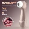 Female Nipple Clitoral Stimulator, 11 Simulated Oral Suction Modes, Massage G-spot Clitoral Nipple Device, Non-contact Clitoral Suction Pressure Wave Technology, Adult Female Sex Toy, (rose Golden) Suitable For Valentine'S Day. - Image 4
