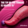 Realistic Tongue Vibrator for Women - 10 Vibration Modes, USB Rechargeable Licking & Thrusting Stimulator, Liquid Silicone G-Spot, Clitoral, Nipple Toy for Solo or Couples Play, Adult Pleasure Toy | Solo Play Toy | Skinlike Texture - Image 5