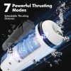 [7 Modes Automatic Penis Vibrator] Male Masturbator Cup Adult Toy - Automatic Hands Free Penis Vibrator Pocket Pussy Stroker With 7 Thrusting & Vibrating Stimulation Modes Sex Toys For Mens Realistic 3D Sleeve Man Pleasure - Image 2