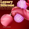Ex Toys Vibrator, Adult Toys For Women Thrusting Vibrators Dildo Rose Sex Toy With 10 Licking & Vibration Modes, G-spot Clit Stimulator Pleasure Tools For Female Adult Toy - Image 4