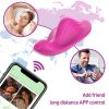 Outdoor Wearable Female Remote Control Vibrator, APP Cell Phone Remote Control, 9 Frequency Strong Vibration Mute Can Be Used In Dormitories, Suitable For Holiday Gifts - Image 5