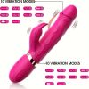 Realistic Rabbit Silicone Vibrator Huge Dildo Powerful Vibration Modes - G-spot Stimulation, Clitoral Massager, Rechargeable - Adult Toy For Couples - Image 2