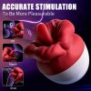 3-in-1 Sexy Rose Clitoral Vibrator - Multi-Functional Oral Sucking, Portable Pussy Licking Massage, Silent Clitoral Stimulation, and Licking Stress Relieving - Designed for Womens Pleasure and Satisfaction, Ideal for Solo Play or Couples Intimacy - Image 9
