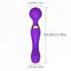 High Frequency Dual Head Vibrator, Vibrator Wand, Sex Toys, Wand Massager, Dildo Vibrator, Adult Toys for Women, Adult Toys, Female Vibrator, Sex Toys Women Dildo 8-Speed 20 Frequency Vibration 360 Degree Rotatable - Image 4