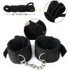 10pcs/set BDSM Bed Restraint Sex Toys, Couples Bondage Kit, Kinky Toys with Nipple Clamps, Handcuffs, Collars, Ankle Cuffs, Blindfolds, Feather Ticklers, Gag Balls/Christmas Gifts/couple Life/sex Toys. - Image 8