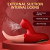 Suck and Tune Pink Tongue, G Spot Stimulator Female, Female Vibrator Sex Toys for Clitoral G Spot Stimulation, Vibrating Massager Sex Toys for Women and Couples, Multiple Stimulation - Image 2