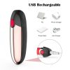 Dildo - Mini Bullet Vibrator For Women, Precision Clitoral Stimulator Made Of Body-Safe Silicone, USB Rechargeable Female Lipstick Vibe Small Clit Nipples Massager Anal Dildo Vagina G-spot Stimulators With 10 Vibrations Sex Toys For Women Couples - Image 2