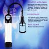 1 Piece Male Vacuum Pump Toy with Pressure Gauge - Includes, Male Penis Training Device - Image 2
