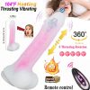 1pc Thrusting Vibrator Dildo, Designed For Women, Realistic Dildo For G-spot Anal Stimulation, Remote Control Dildo, With Telescopic And Vibration Modes, Silicone Adult Sex Toy, Suitable For Both Women And Men - Image 3