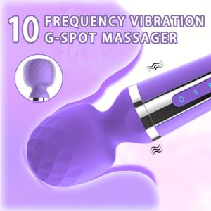 AV Vibrating Massage Stick, 8 Frequency Variable Speed, 20 Vibration Modes, G-point Vibrator, Suitable For Female Clitoris Stimulator Sex Toys.