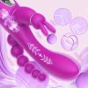 Dildo - G-Spot Rabbit Anal Dildo Vibrator, 3 In 1 Adult Sex Toys With 7 Vibrating Modes For Women, Rechargeable Clitoris Vagina Stimulator Massager Sex Things For Solo Or Couples - Image 8